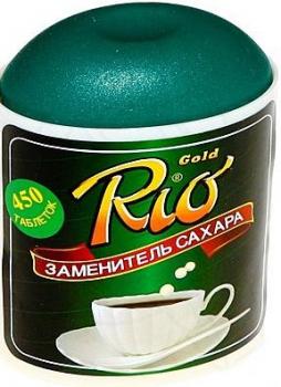 Заменитель сахара Рио Голд таб. N450