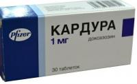 Кардура таб. 1мг N30