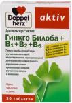 Доппельгерц актив гинкго билоба+B1+B2+B6 таб. 275мг N30