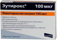 Эутирокс таб. 100мкг N100
