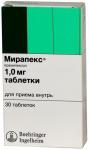 Мирапекс таб. 1мг N30