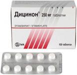 Дицинон таб. 250мг N100