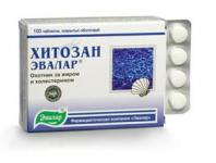 Хитозан таб. 500мг N100