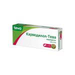 Карведилол-Тева таб. 6,25мг N30