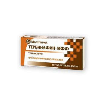 Тербинафин-МФФ таб. 250мг N10
