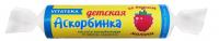 Витатека аскорбинка детская таб. крутка аскорбиновая к-та 20мг с сахаром малина 2,9г N10