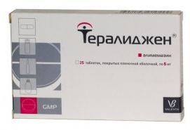 Тералиджен таб. п.п.о. 5мг N25