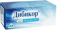 Дибикор таб. 500мг N60