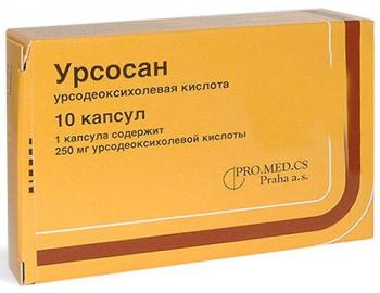 Урсосан капс. 250мг N10