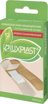 Пластырь кровоостан. Люкспласт 19х72мм N12 (полимер)