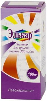 Элькар р-р внутр 300мг/мл 100мл N1