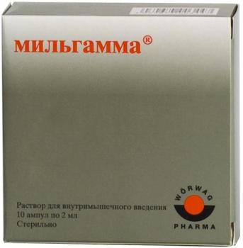 Мильгамма р-р в/м 2мл N10