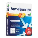 Антигриппин пор. д/р-ра внутр лимонно-медовый 5г N3