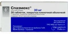 Спазмекс таб. п.п.о. 30мг N30