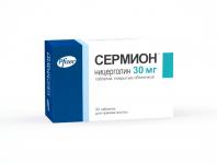 Сермион таб. п.о 30мг N30