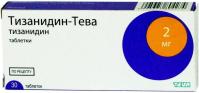 Тизанидин-тева таб. 2мг N30