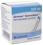 Депакин Хроносфера гран. пролонг. высвоб. 100мг N30