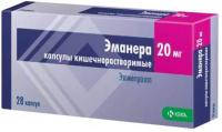 Эманера капс. кш/раств 20мг N28