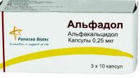Альфадол капс. 0,25мкг N30