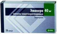 Эманера капс. кш/раств 40мг N28