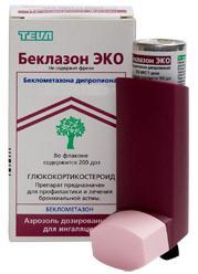 Беклазон Эко аэроз. д/ингал. доз. 0,1мг/доза 200доз N1